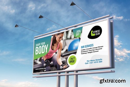 Fitness Billboard Template