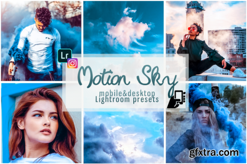 Motion sky presets mobile pc instagram