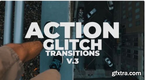 Action Glitch Transitions V.3 216234