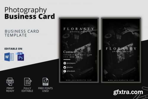 Photography Business Card Template