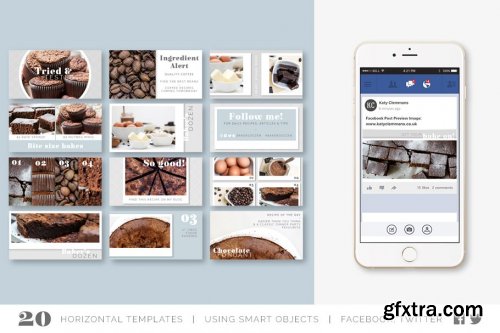 CreativeMarket - Snapshot Social Media Template pack 1893878