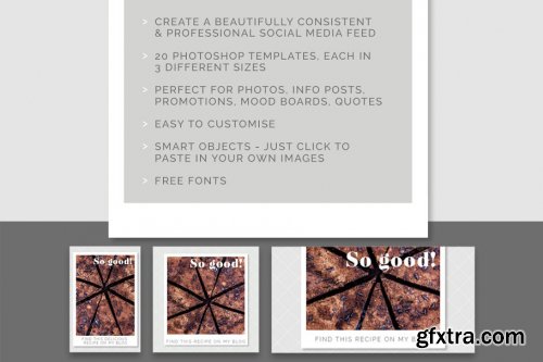 CreativeMarket - Snapshot Social Media Template pack 1893878