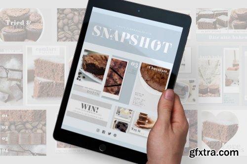 CreativeMarket - Snapshot Social Media Template pack 1893878