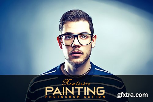 Realistic Painting Photoshop Action