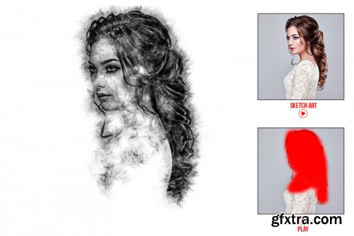 Sketch Art Photoshop Actions