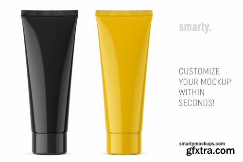 Cosmetic tube mockups