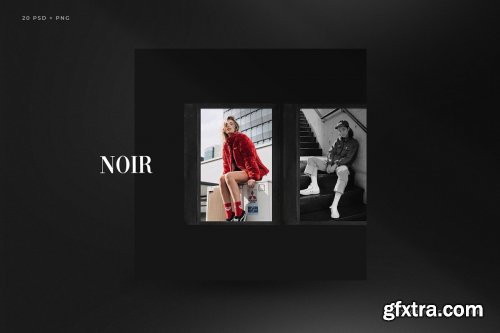 CreativeMarket - Noir - instagram film 3717752