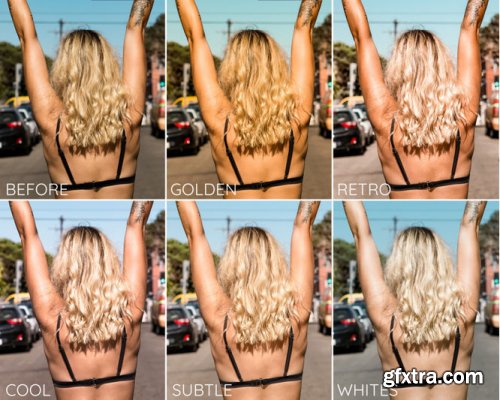 Blonde Lightroom Desktop Presets