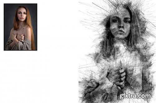 Pencil Sketch Photoshop Action