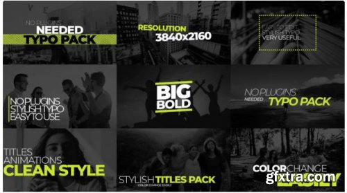 Stylish Titles Pack V3 219060