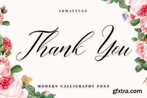 CreativeMarket - Armattuge - Script font 3722626