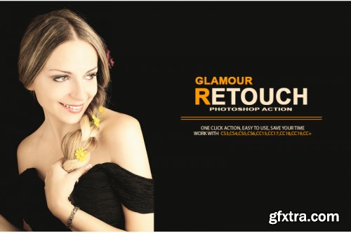 Glamour Retouch Photoshop Action