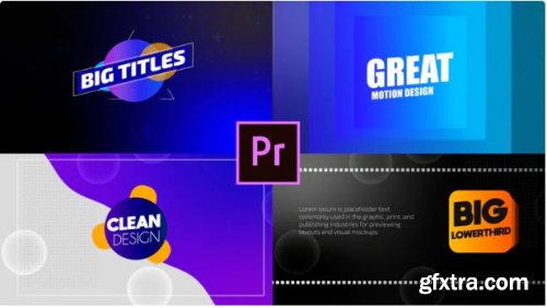 Big Titles - Premiere Pro Templates 219506