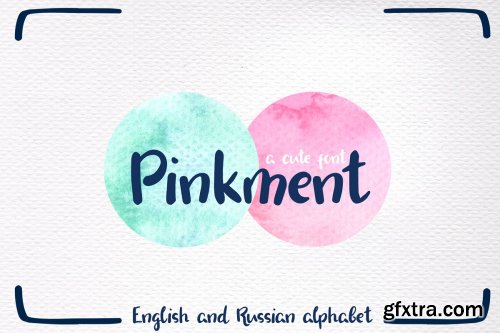 CreativeMarket - Pinkment Handwritten Font + Extras 3729680