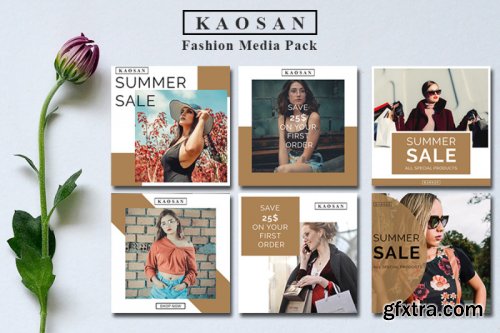 Fashion Media Instagram Banner Vol 4