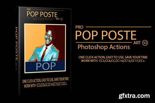 Pro Pop Poster Art v2 Photoshop Actions