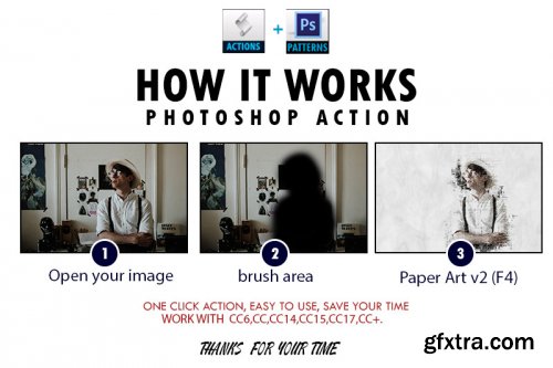 Paper Art v2 Photoshop Action