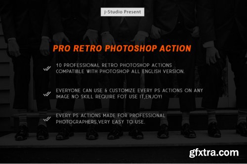 10 Pro Retro Photoshop Action