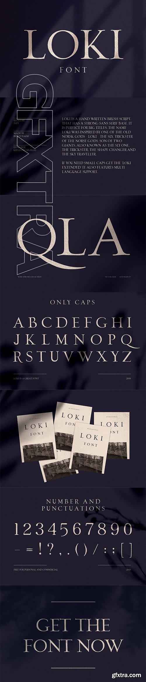 CreativeMarket - Loki – Sans Serif Script Font 3733223