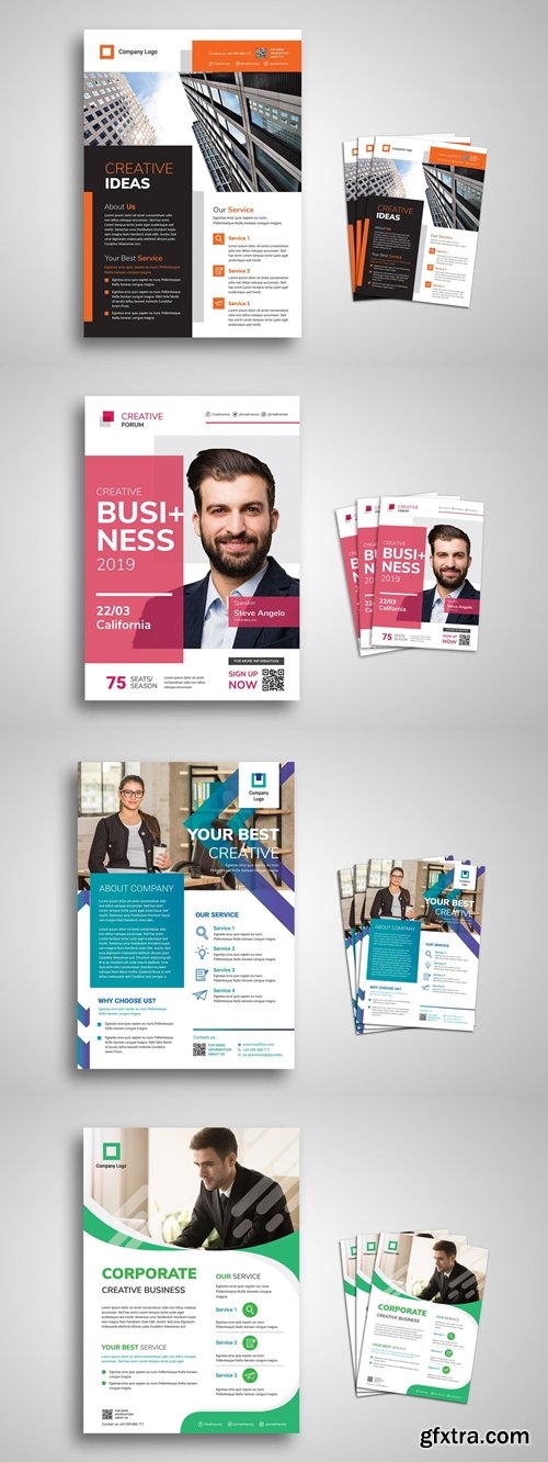 Corporate Business Promo Flyer Bundle