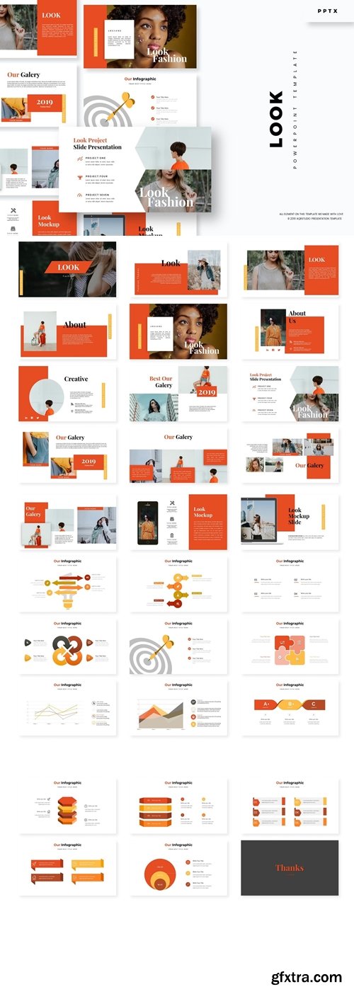 Look - Powerpoint, Keynote, Google Slides Templates