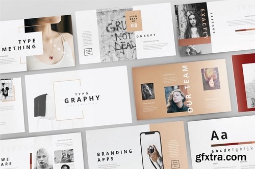 TYPOGRAPHY -Multipurpose - Powerpoint Google Slides and Keynote Templates