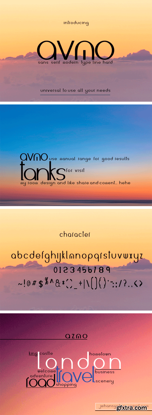 Avmo Font