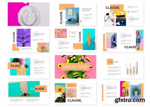 Claude - Powerpoint Google Slides and Keynote Templates