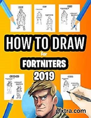 How to Draw Book for Fortniters: Let\'s Draw and Color The Characters & Skins