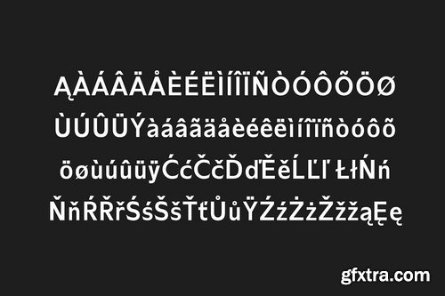 CM - Daecca Sans Serif Font Family 3739877