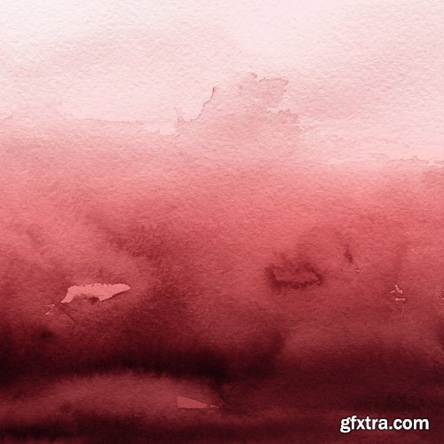 Red Watercolor Backgrounds Vol.1