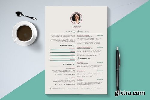 Modern Resume & Cover Letter Template