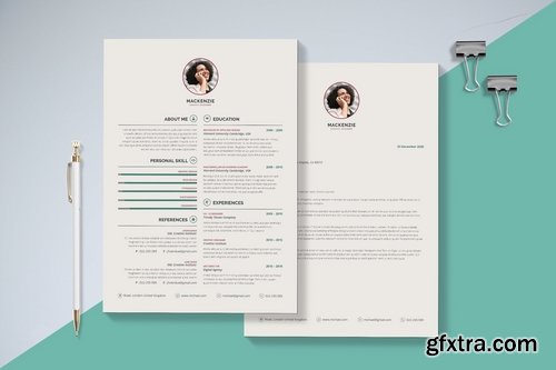 Modern Resume & Cover Letter Template