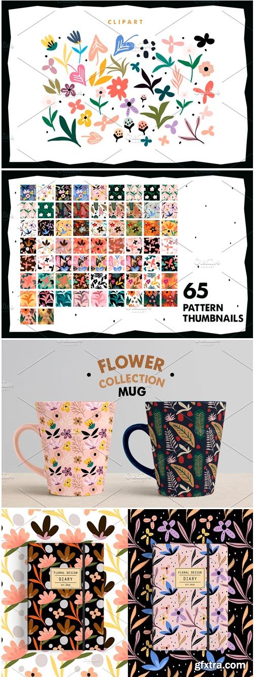 CM - Flower Collections Pattern 3738006