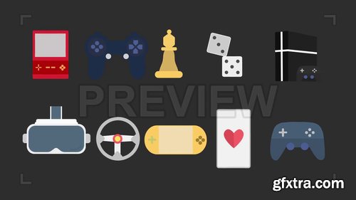 Gaming Icons Pack 208752