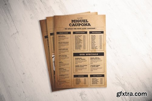 Classic Food Menu