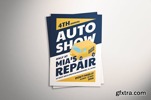 Auto Show Flyer