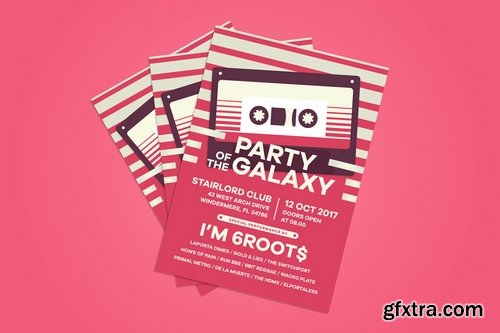 Retro Party Flyer