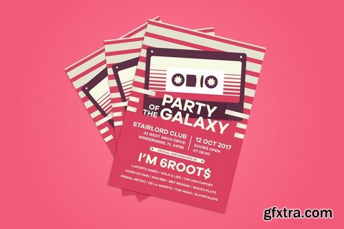 Retro Party Flyer