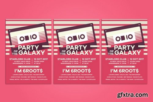 Retro Party Flyer