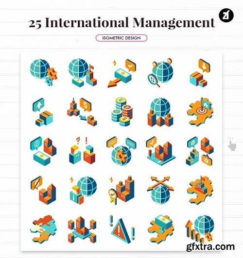 25 International management isometric elements