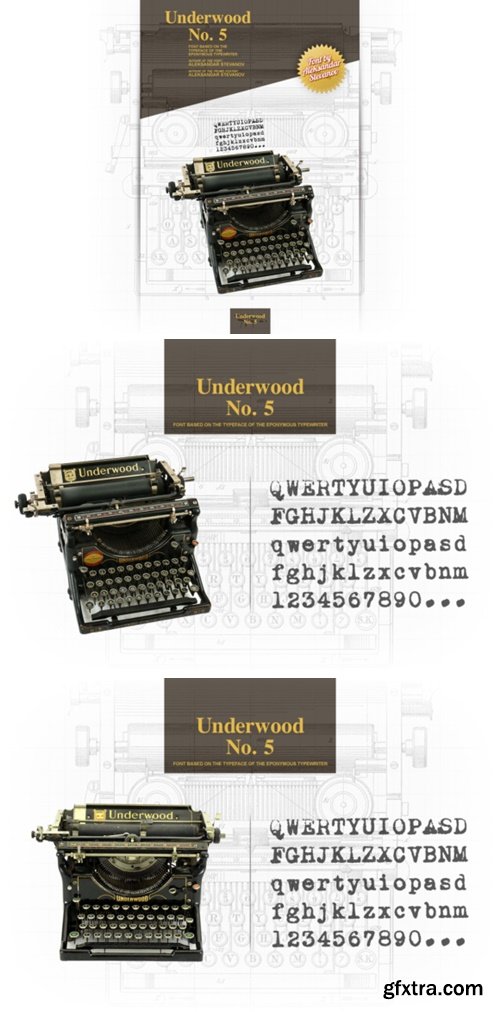 Underwood No. 5 Font