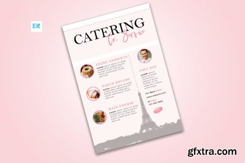 Catering Service Flyer (6x4)