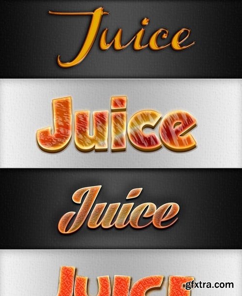 GraphicRiver - 10 Orange Photoshop Styles 6029493