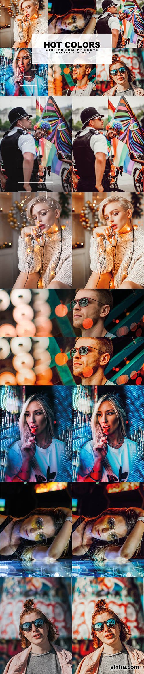 CreativeMarket - Hot Colors Presets 3711999