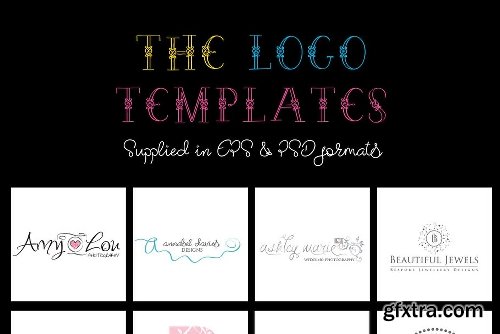 CreativeMarket Shop Bundle - Fonts, Logos, Patterns 3110842