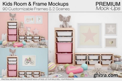 InkyDeals Kids Collection: 85 Projects, 390+ PSD Mock-Ups