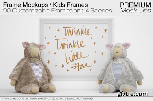 InkyDeals Kids Collection: 85 Projects, 390+ PSD Mock-Ups