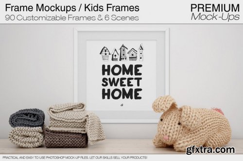 InkyDeals Kids Collection: 85 Projects, 390+ PSD Mock-Ups