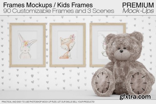 InkyDeals Kids Collection: 85 Projects, 390+ PSD Mock-Ups